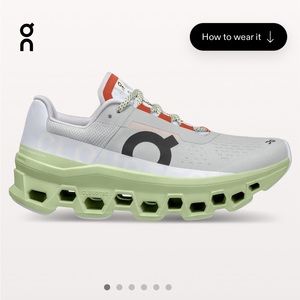 On Running Cloudmonster - 7.5 glacier/meadow